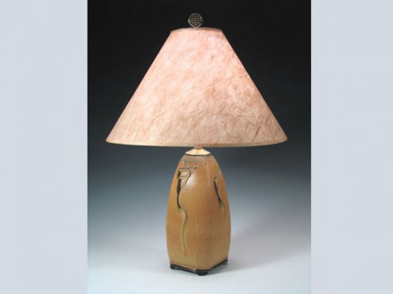 Footed Table Lamp