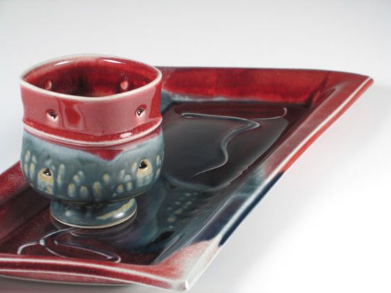 Tray & Footed Bowl